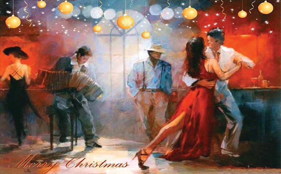 Auguri Di Buon Natale Latino.Finche C E Tango C E Vita Milonga Di Natale Dhn Rivista Di Danza Online